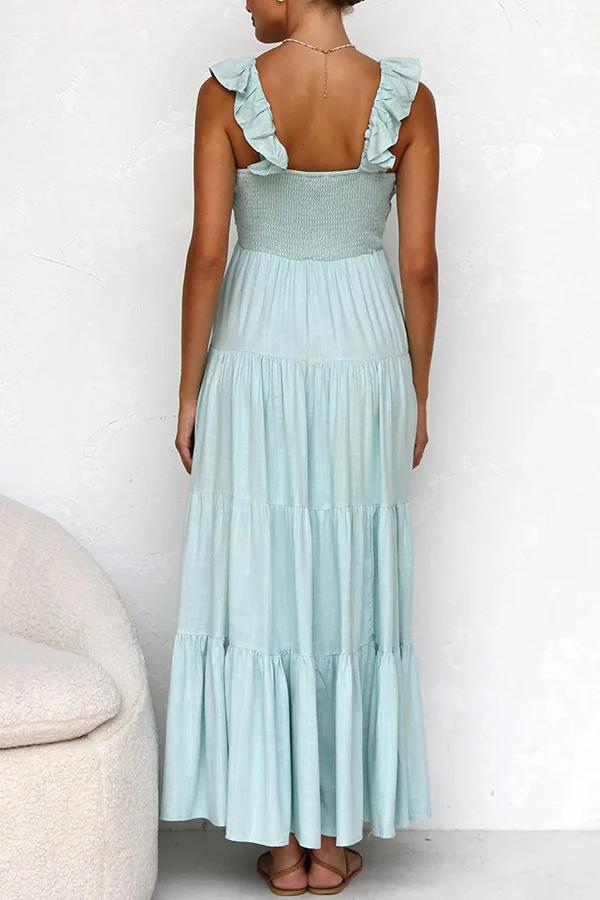 CELESTE MAXI-KLEID