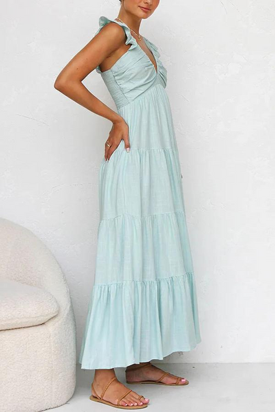 CELESTE MAXI-KLEID