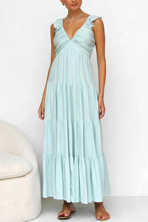 CELESTE MAXI-KLEID