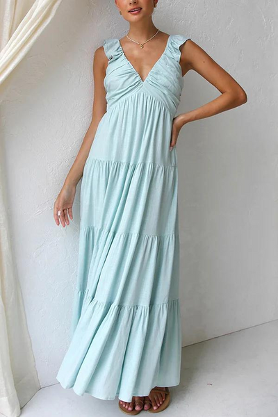 CELESTE MAXI-KLEID