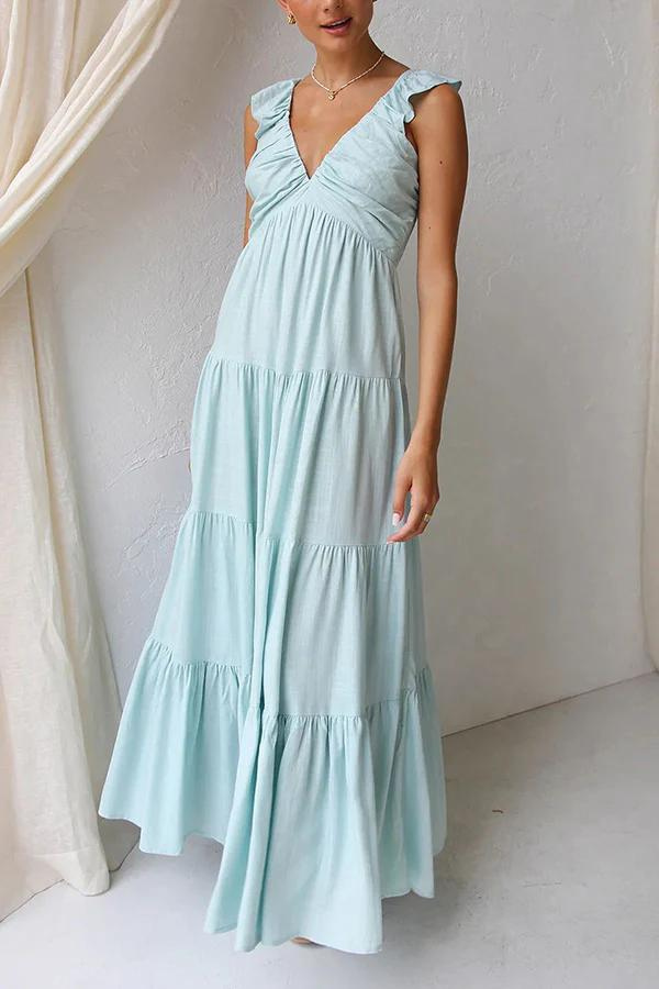 CELESTE MAXI-KLEID