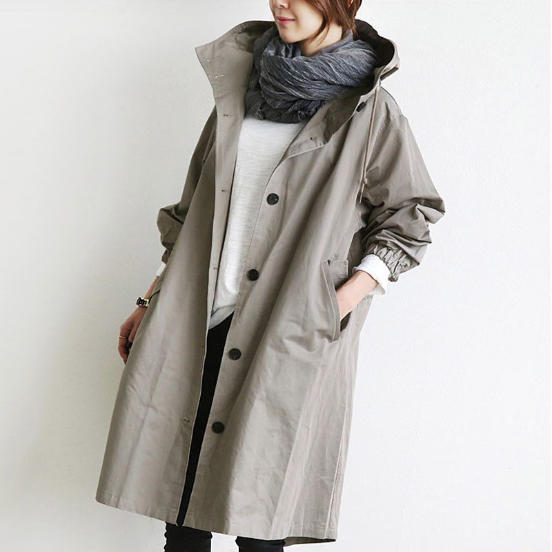 Emma – Stilvoller und wasserabweisender Trenchcoat